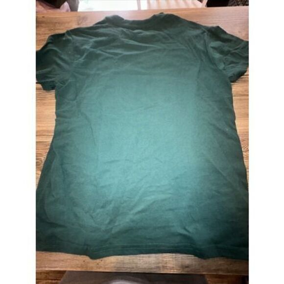 Mighty Fine Women’s Joy Ful Medium Green Tee. New With Tags. - Picture 4 of 4